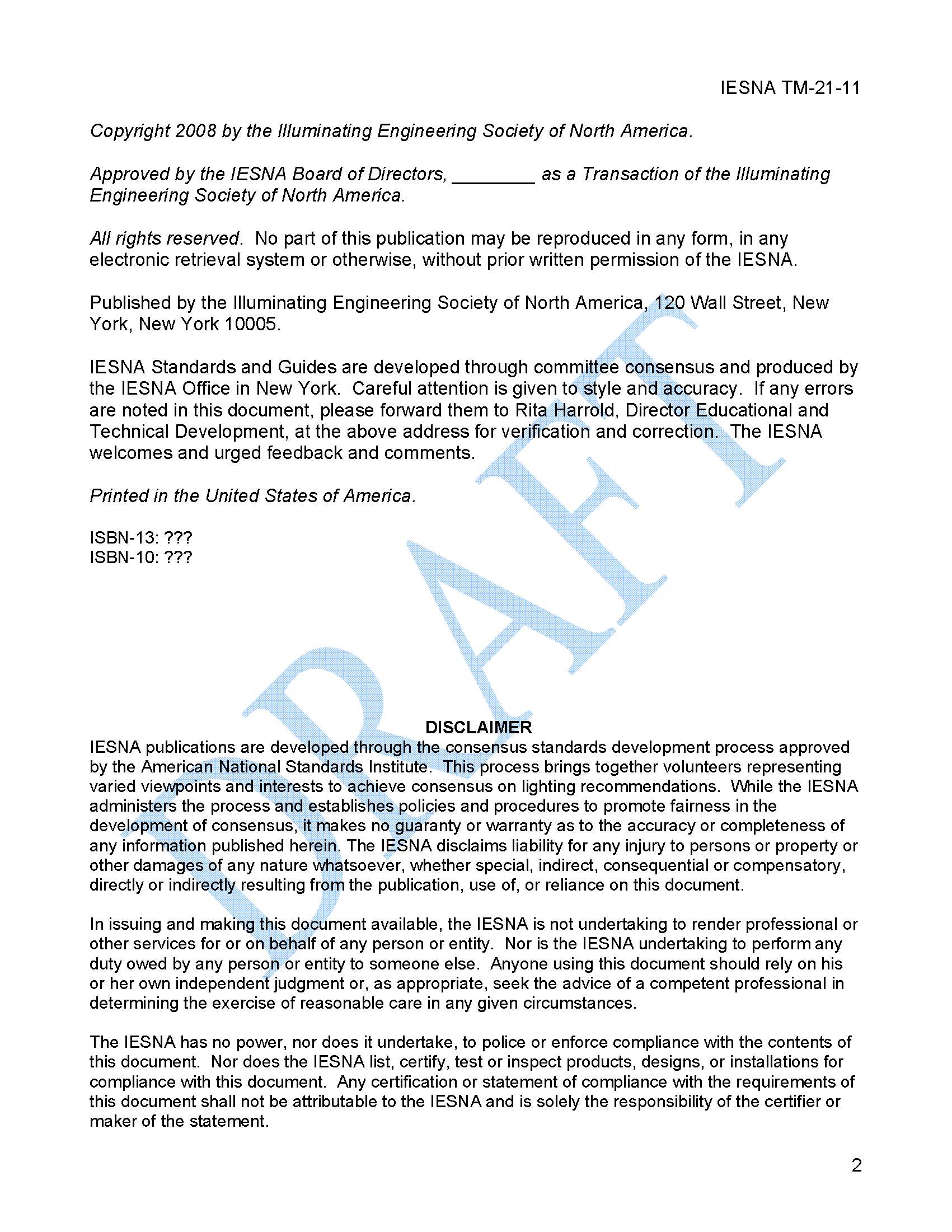 LED標(biāo)準(zhǔn) TM-28-2013